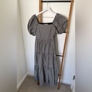 Neuflora Florence Puff Sleeve Maxi Dress